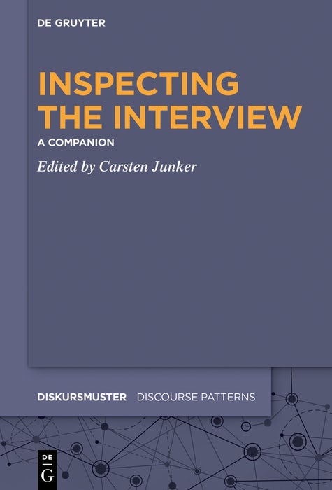 Cover image for Inspecting the Interview, isbn: 9783111086231