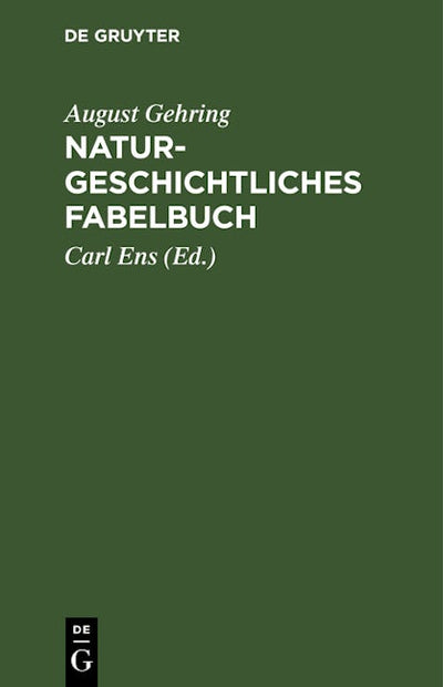 Naturgeschichtliches Fabelbuch