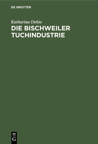 Die Bischweiler Tuchindustrie