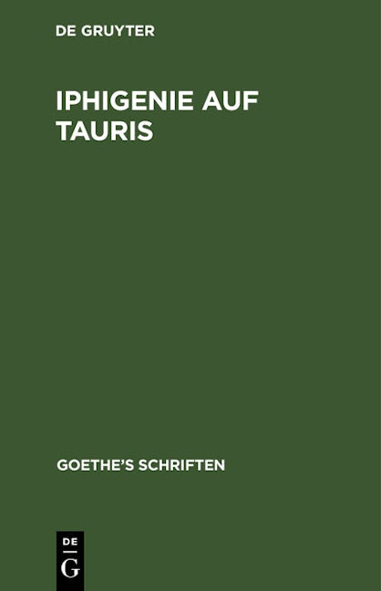Iphigenie auf Tauris