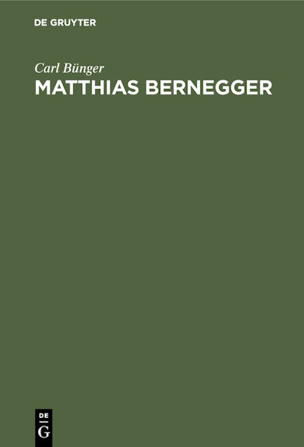 Matthias Bernegger