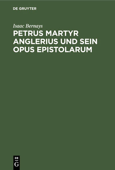 Petrus Martyr Anglerius und sein Opus epistolarum