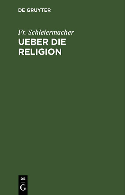 Ueber die Religion