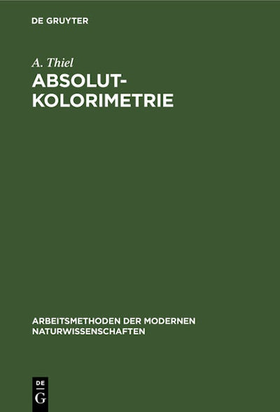 Absolutkolorimetrie