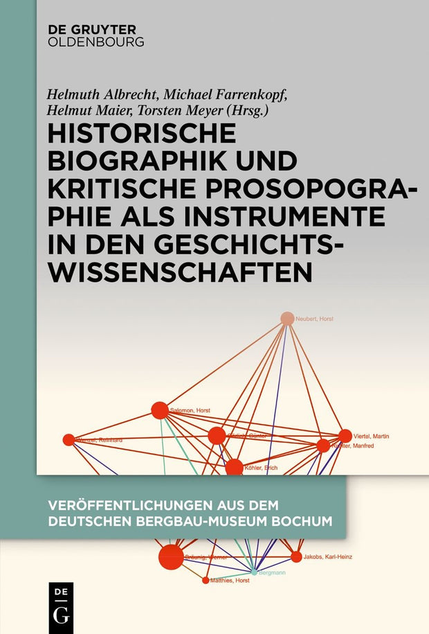 Cover image for Historische Biographik und kritische Prosopographie als Instrumente in den Geschichtswissenschaften, isbn: 9783111122885