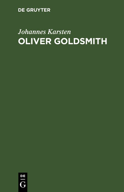 Oliver Goldsmith