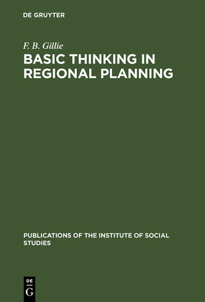 Basic thinking in regional planning