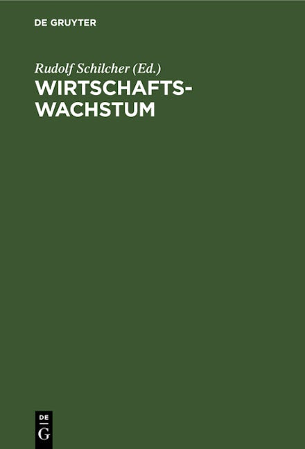 Wirtschaftswachstum