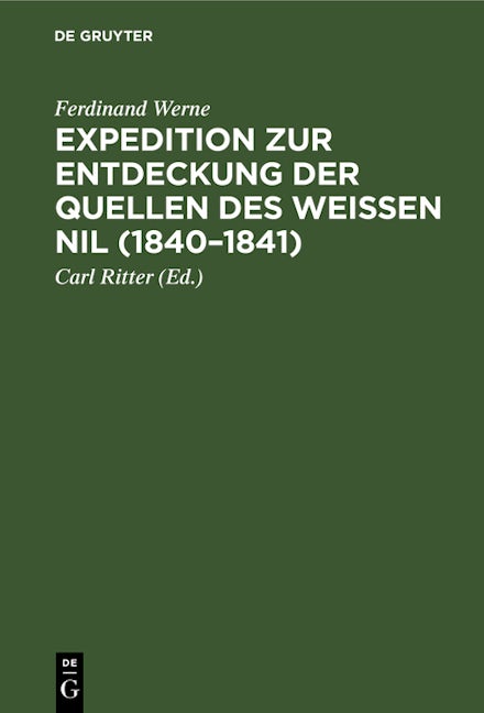Expedition zur Entdeckung der Quellen des Weißen Nil (1840–1841)