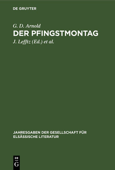 Der Pfingstmontag