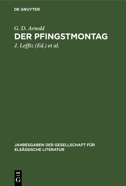 Der Pfingstmontag