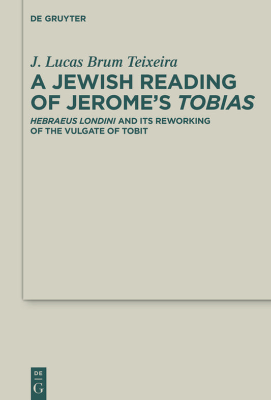 A Jewish Reading of Jerome’s Tobias