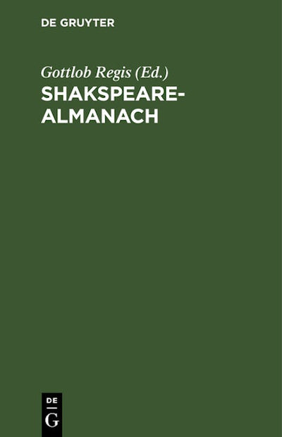 Shakspeare-Almanach