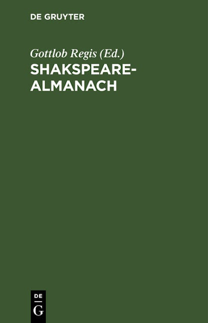 Shakspeare-Almanach