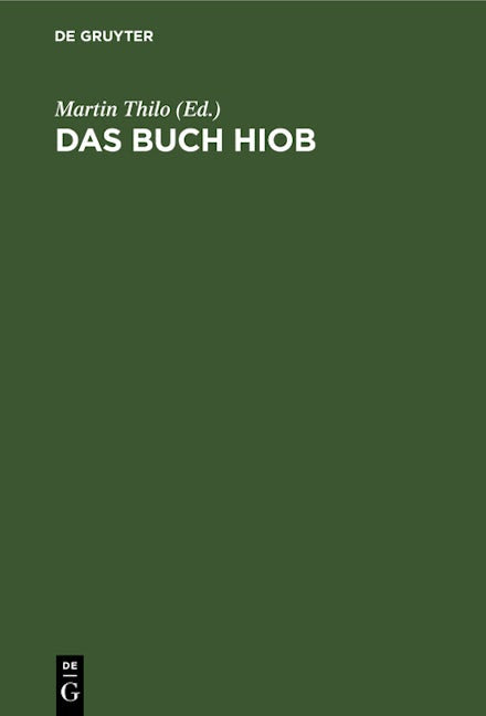Das Buch Hiob