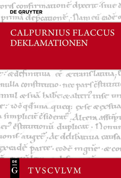 Cover image for Auszüge aus Deklamationen / Declamationum excerpta, isbn: 9783111154305