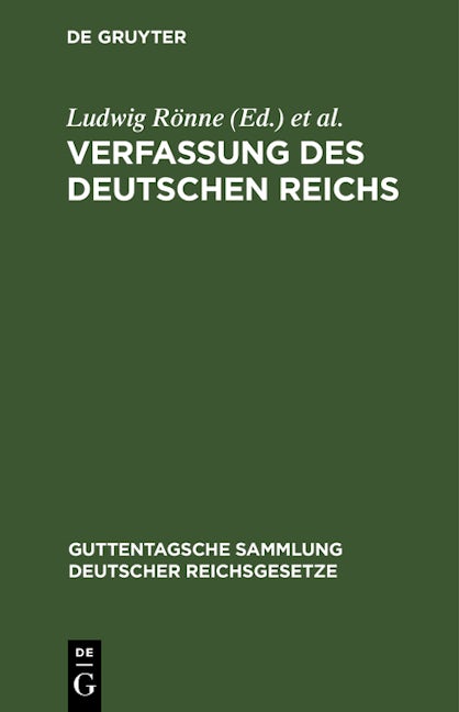 Verfassung des Deutschen Reichs