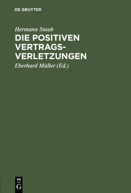 Die positiven Vertragsverletzungen