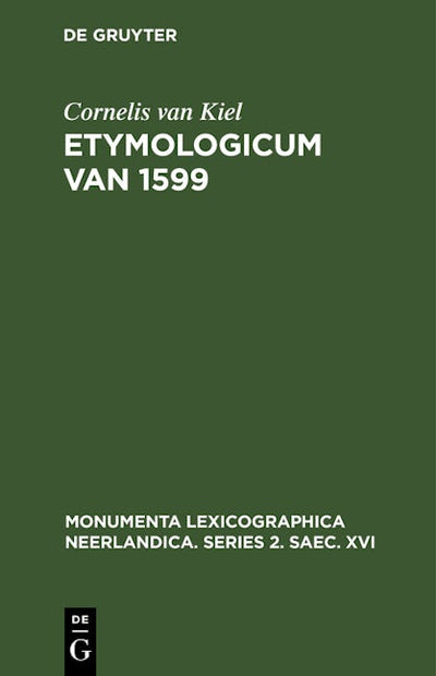 Etymologicum van 1599