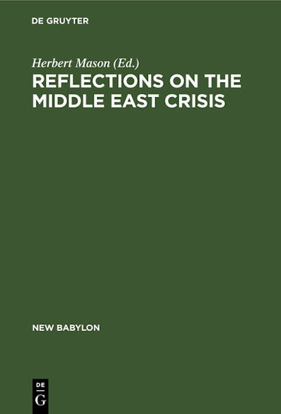 Reflections on the Middle East crisis