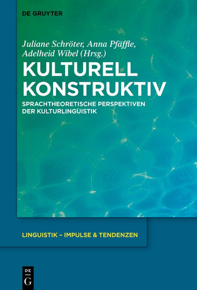 Cover image for Kulturell konstruktiv, isbn: 9783111167992