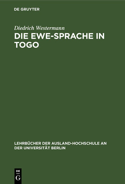 Die Ewe-Sprache in Togo