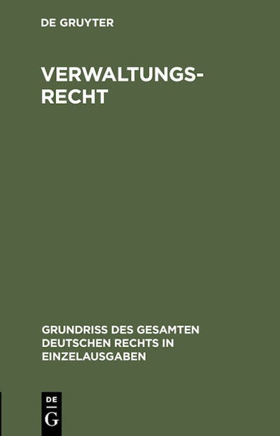 Verwaltungsrecht