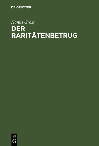 Der Raritätenbetrug