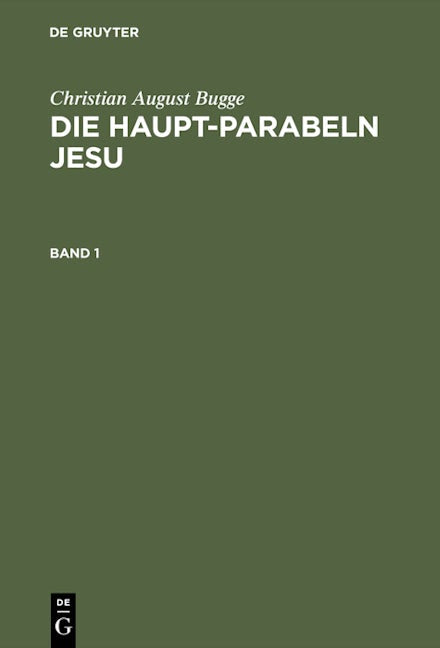 Die Haupt-Parabeln Jesu