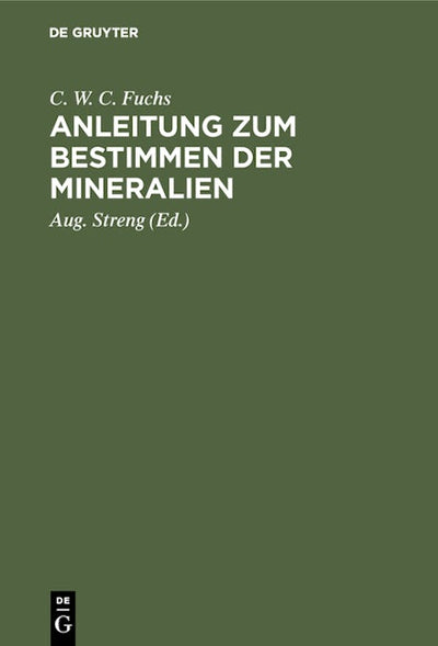 Anleitung zum Bestimmen der Mineralien