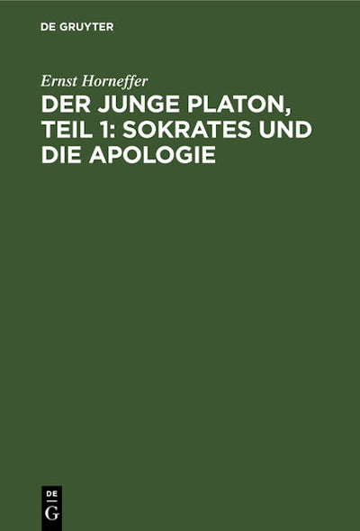 Der junge Platon, Teil 1: Sokrates und die Apologie