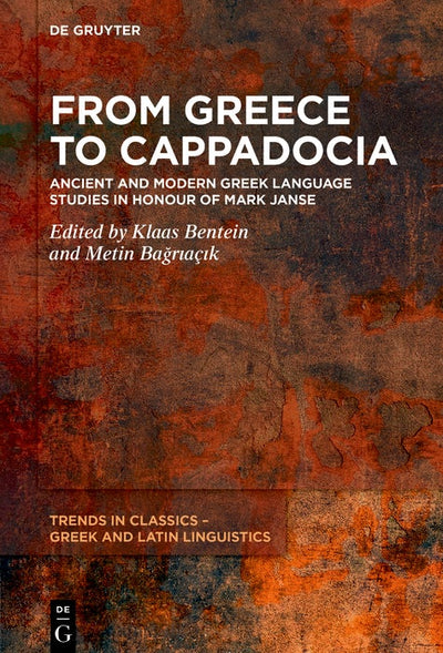 Cover image for From Greece to Cappadocia, isbn: 9783111182889