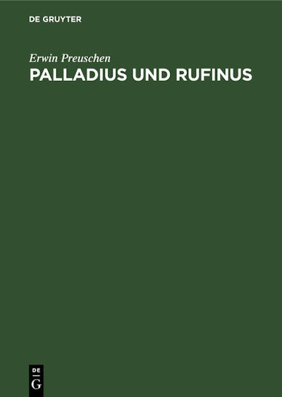 Palladius und Rufinus