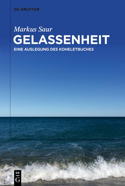 Cover image for Gelassenheit, isbn: 9783111195605