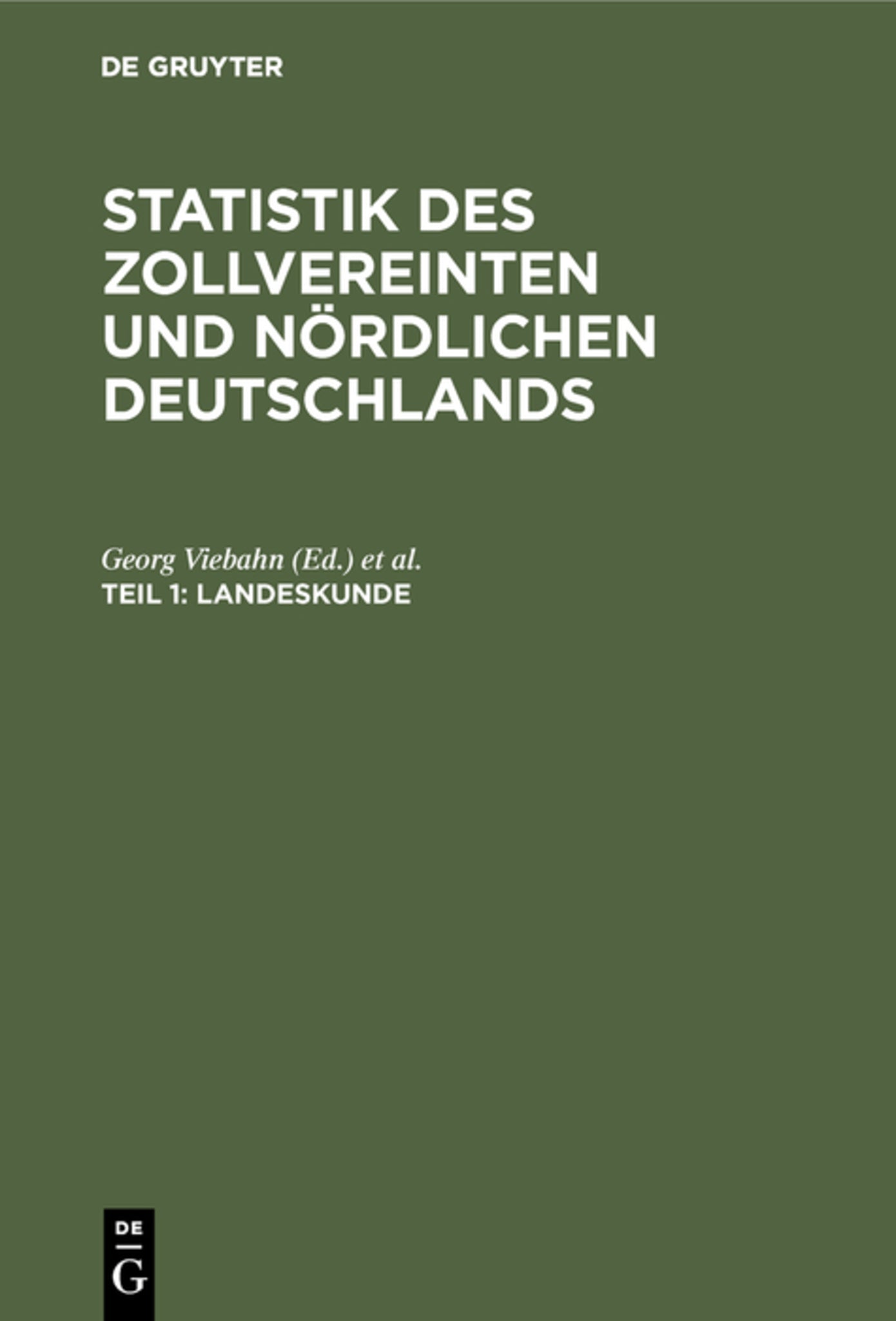 Cover image for Landeskunde ISBN 9783111207018
