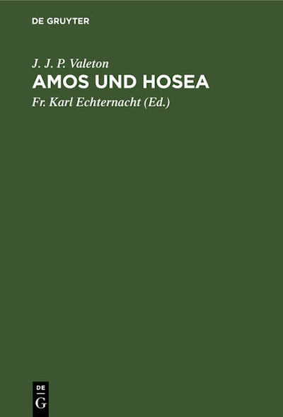 Amos und Hosea