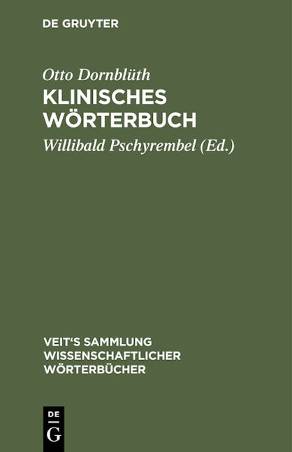 Klinisches Wörterbuch