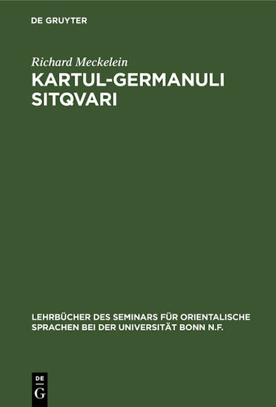 Kartul-germanuli sitqvari