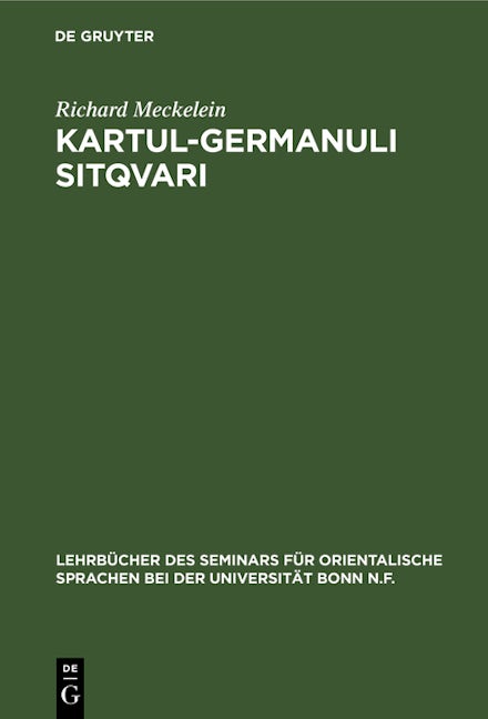 Kartul-germanuli sitqvari