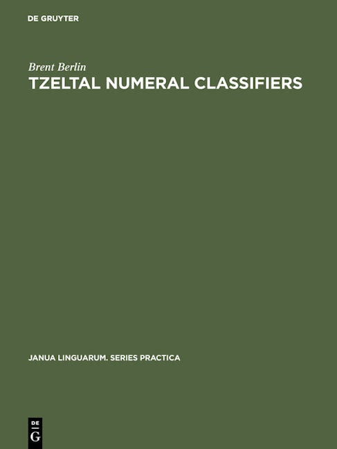 Tzeltal numeral classifiers