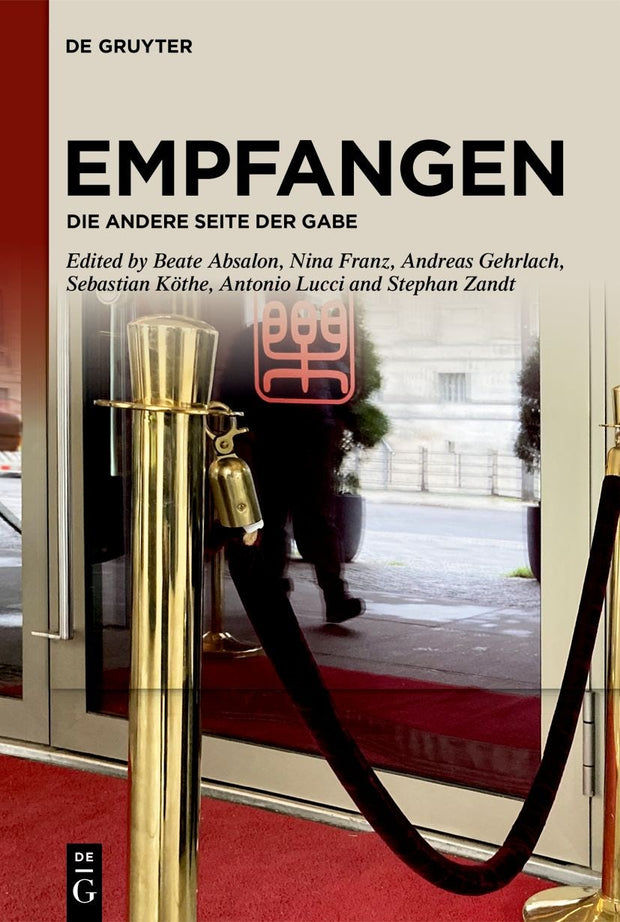 Cover image for Empfangen, isbn: 9783111213767