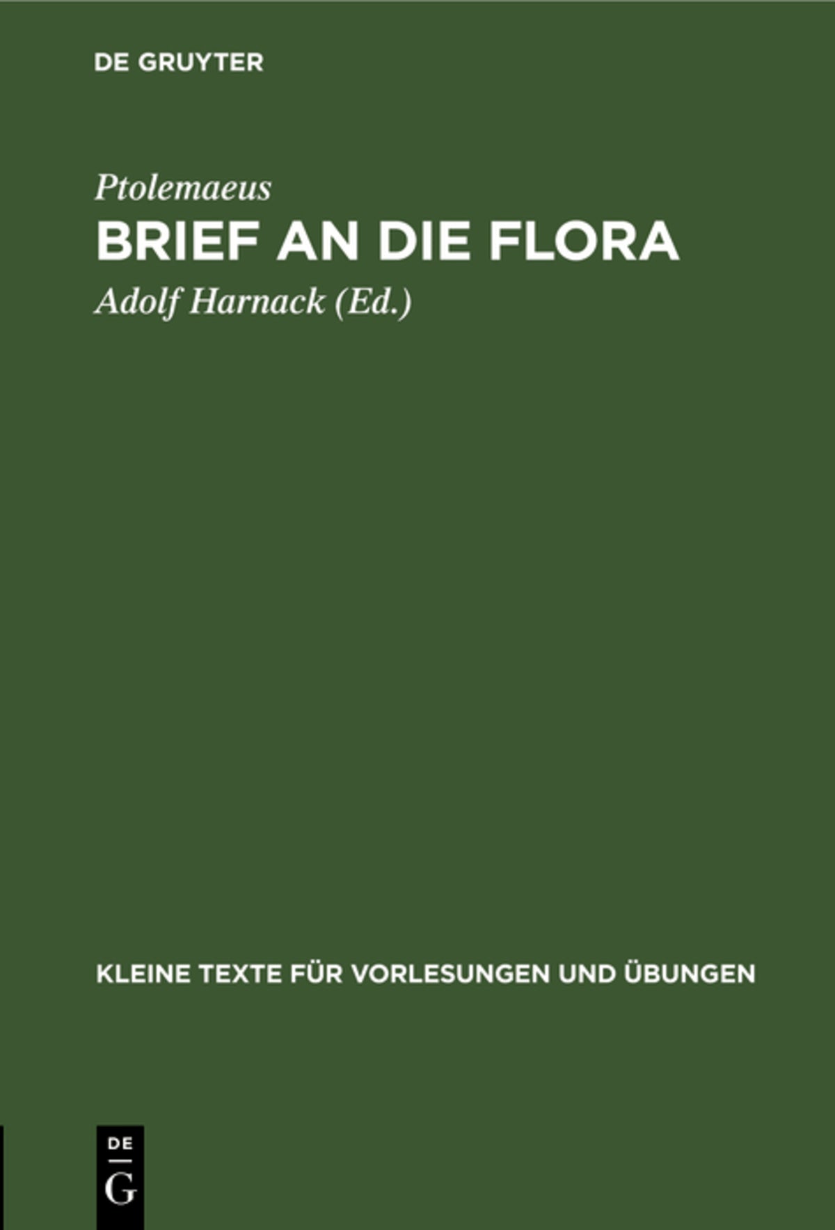 Brief an die Flora
