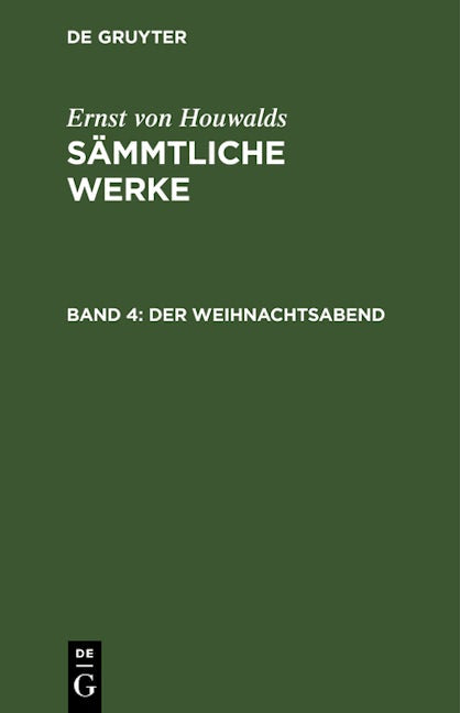 Der Weihnachtsabend