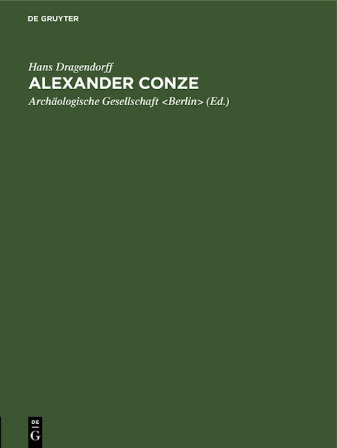 Alexander Conze