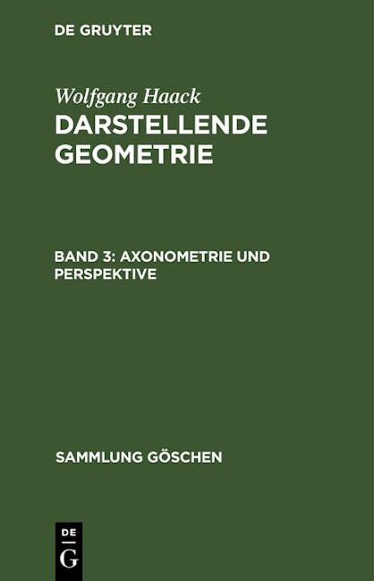 Axonometrie und Perspektive