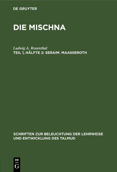 Seraim. Maaßeroth