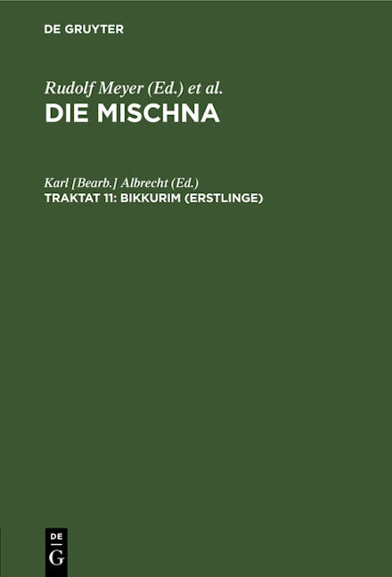 Bikkurim (Erstlinge)