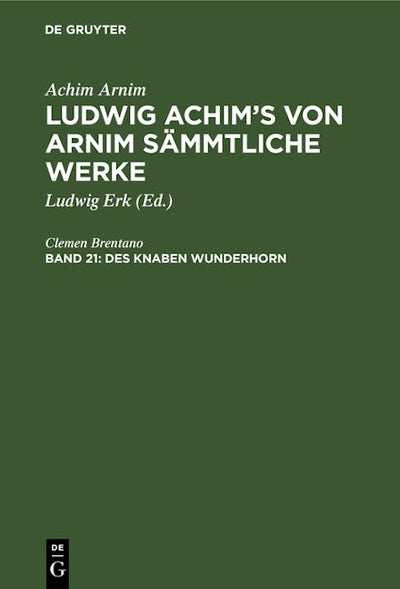 Des Knaben Wunderhorn