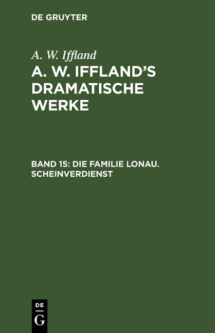 Die Familie Lonau. Scheinverdienst