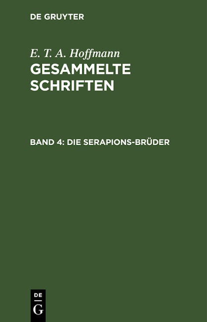 Die Serapions-Brüder